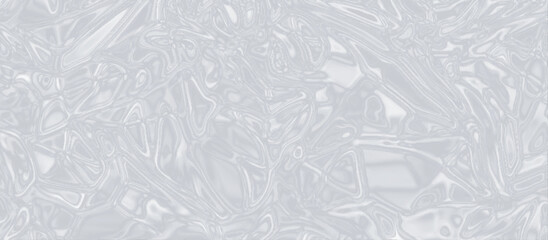the texture of a crumpled crystalized marble, plastic or polyethylene bag texture with liquid stains, Crystal clear Shiny white or gray abstract background texture, Texture of ice on the surface.	
