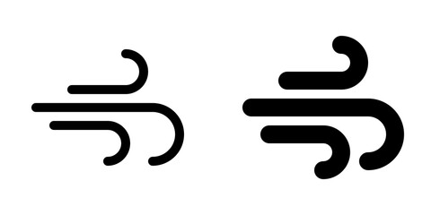 Editable blowing wind vector icon. Part of a big icon set family. Perfect for web and app interfaces, presentations, infographics, etc