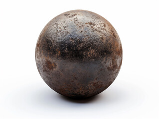 Fototapeta premium old rusty metal ball