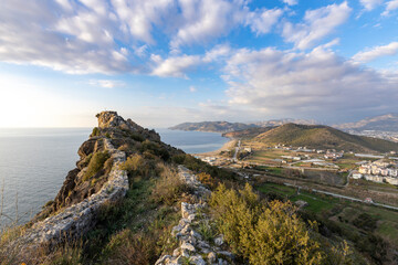 view from the top of the mountain