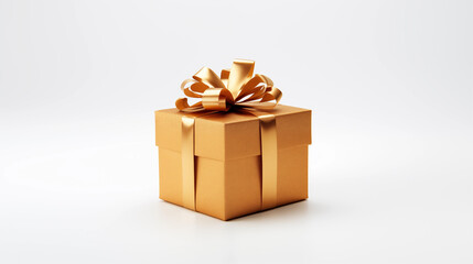 gift with white background. generative ai