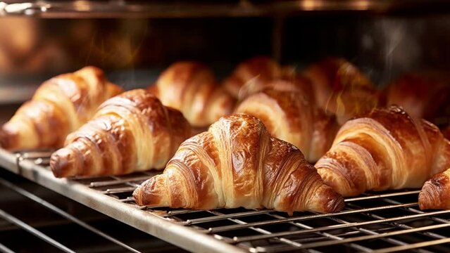 Delicious Fresh Baked Croissants