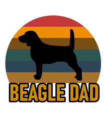 Beagle Dog Breed Graphic design 