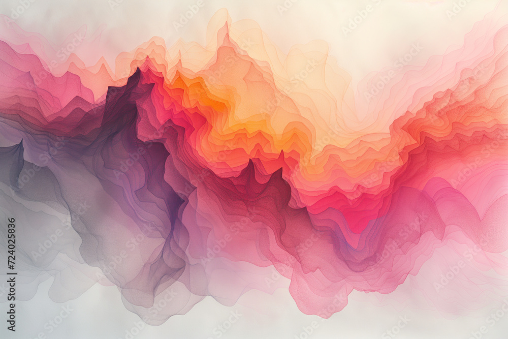 Poster abstract colorful background image. created with generative ai technology