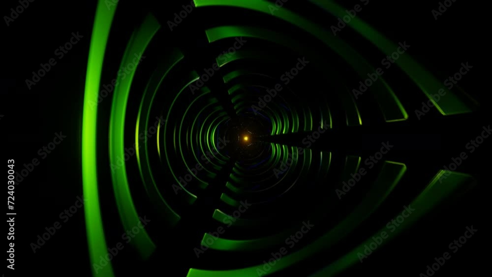 Poster a vibrant display of pulsating neon lights in a hypnotic and psychedelic vj loop.