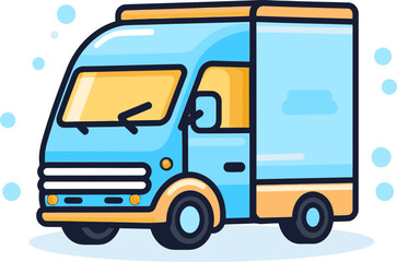 Dren to Impress Commercial Fleet Vector Illustrations Unleashed On the Road Marketing Magic Commercial Vehicle Vector Collection