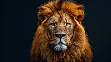 portrait of a lion, generative ai