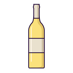 bouteille de vin blanc
