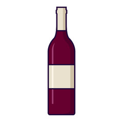 bouteille de vin rouge