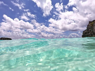 Tropical paradise on the Bermuda islands