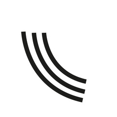 traits noirs style memphis