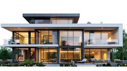 Beautiful modern and luxury home. generative ai 