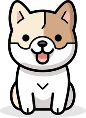 Pawsitely Adorable Doggy Vectors Illustrated Pooches Digital Set