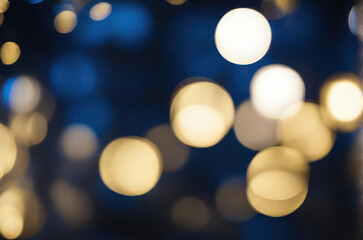 night bokeh  lights background