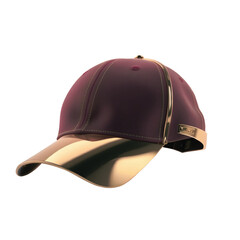 Obraz premium Baseball cap isolated on transparent background.
