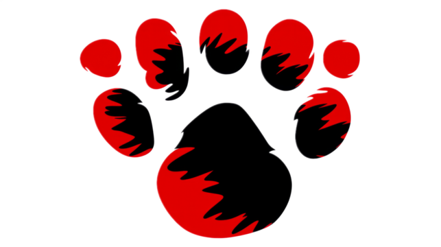 Paw Print and Heart. Isolated on a white background png like