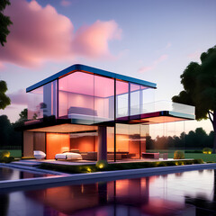 Modern Futuristic Home Style 