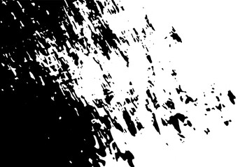 Rustic grunge vector texture with grain and stains. Abstract noise background. Weathered surface. Dirty and damaged. Detailed rough backdrop. Vector graphic illustration with transparent white. EPS10.