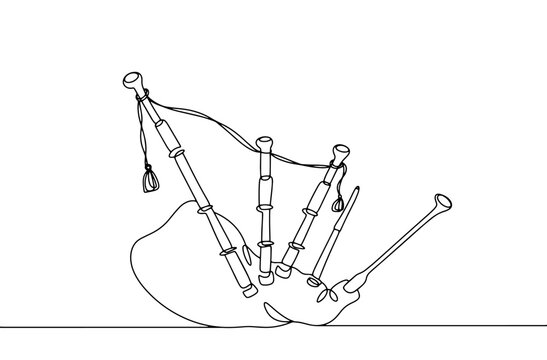 Bagpipe. Musical instrument. Music