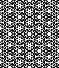 Black seamless abstract pattern. Overlay for background and backdrop. Ornamental design. PNG graphic illustration with transparent background.