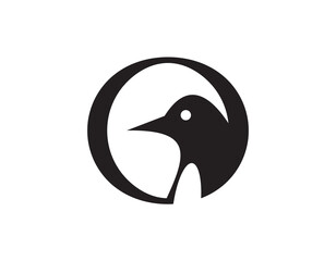 Naklejka premium Logo Pingüino 1
