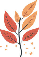 Botanical Symphony Harmonious Leaf Vector IllustrationsLively Leaves Dynamic and Energetic Leaf Vectors