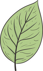 Botanical Serenity Peaceful Leaf Vector IllustrationsArtistic Botany Abstract Leaf Vector Designs
