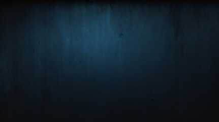Fondo abstracto azul zafiro cobalto azul oscuro negro. Degradado de colores. Forma geometrica. Onda, línea curva ondulada. Ruido áspero del grano del grunge. El brillo metálico de neón claro brilla in - obrazy, fototapety, plakaty