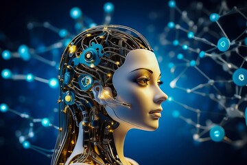 Artificial Intelligence Technology and Machine Learning. Technology Improvements of Artificial Intelligence. Cyber Technology Breakthrough. Upgrading Through Digital Networks. Deep Learning.