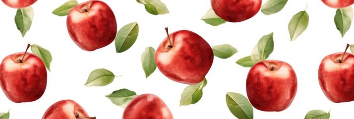 Red apple banner