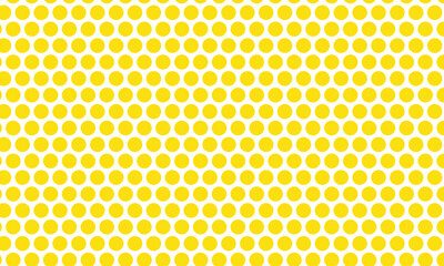abstract repeatable yellow polka dot pattern.