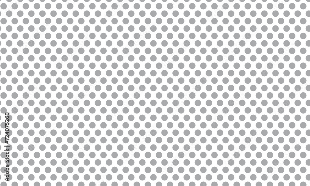 Poster abstract repeatable grey polka dot pattern.