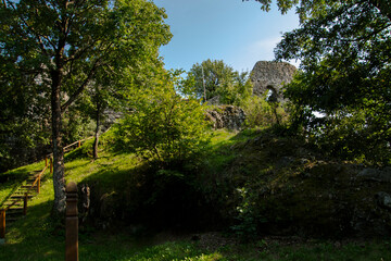 Ruins of the Medieval Fortress of Dregely