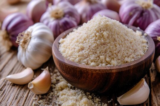 garlic powder in a bowl