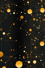 goldenrod smooth background with some light grey infrastructure symbols and connections technology background
