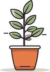 Flourishing Vectors Detailed Plant IllustrationsLeafy Wonders Captivating Plant Vector Art
