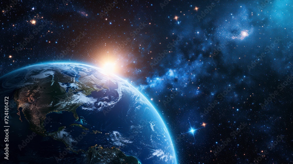 Canvas Prints planet earth in high resolution
