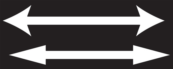 Fototapeta premium long Arrows vector set. Arrow icon collection. Set different arrows or web design 