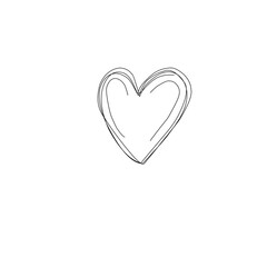 Heart One Line Drawing