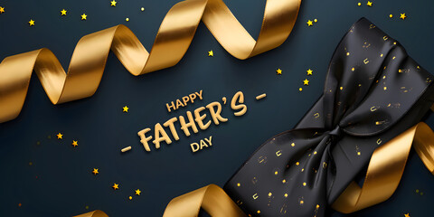Happy father's day design banner
