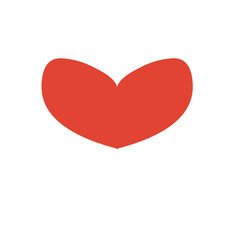 Red Love Vector