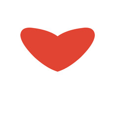 Red Love Vector