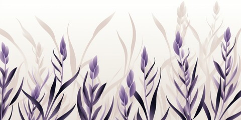 lavender cool minimalistic pattern burnt lavender over ivory background 