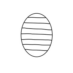 Hand Drawn Eggs Art