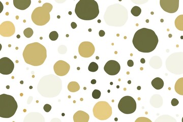 olive polka dot, boho color palette, simple line, modern minimalist vector illustration pattern 