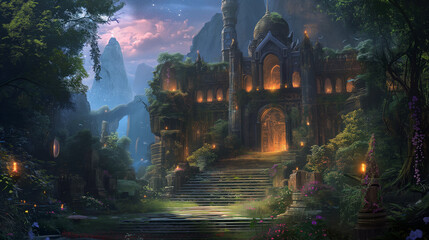Enchanted Oracles Temple