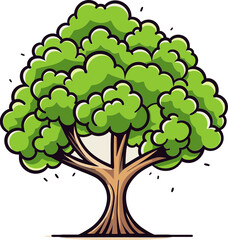 Whimsical Tree Vector FantasiesMystical Tree Vector Whispers