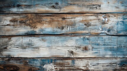 White and blue wood texture background.