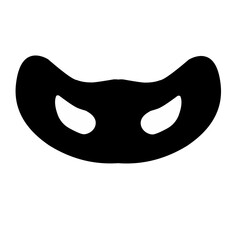 Black Mask Vector