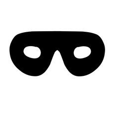 Black Mask Vector